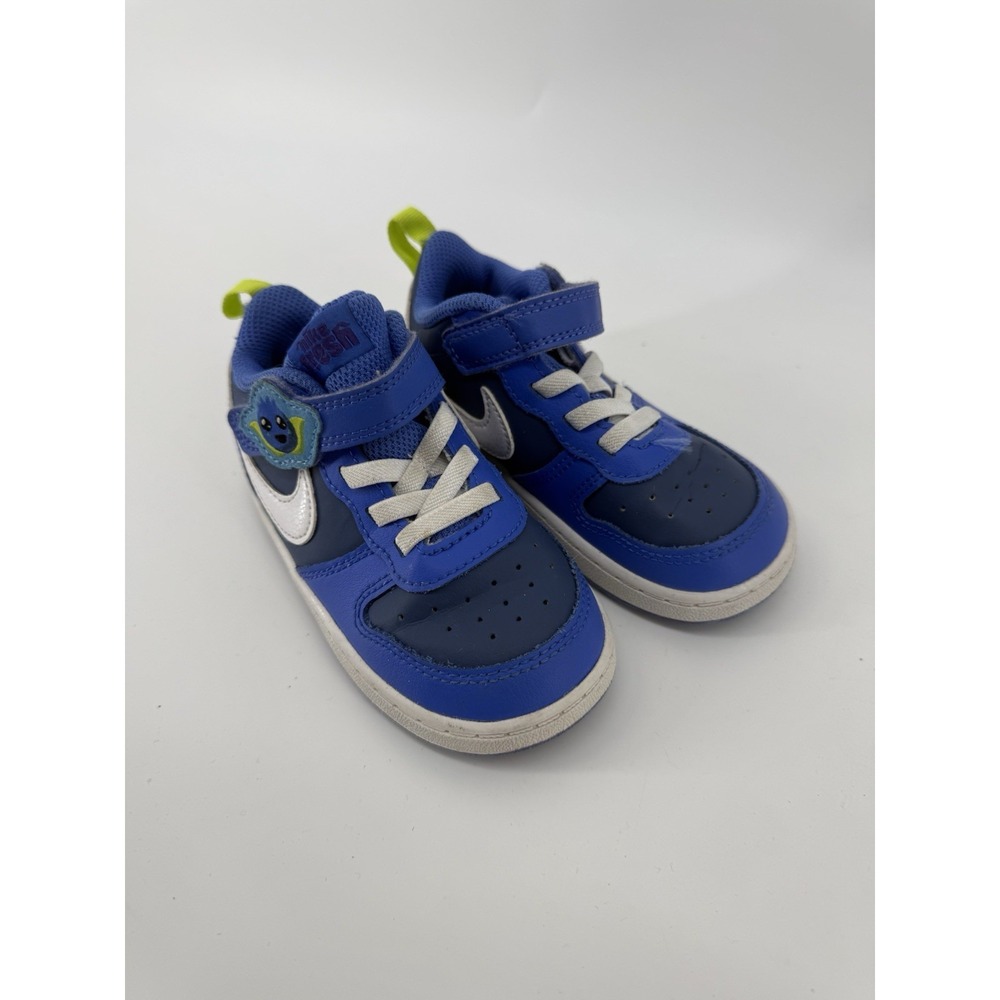 Nike Court Borough Low 2 SE Shoes Toddler 8C Blueberry Fresh Planet